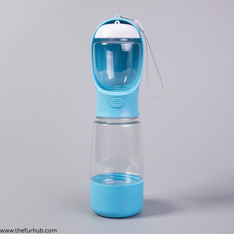 3-in-1 Pet Water Bottle with Bowl & Waste Bag Holder – Portable & Leak-Proof for Dogs & Cats - The Fur Hub