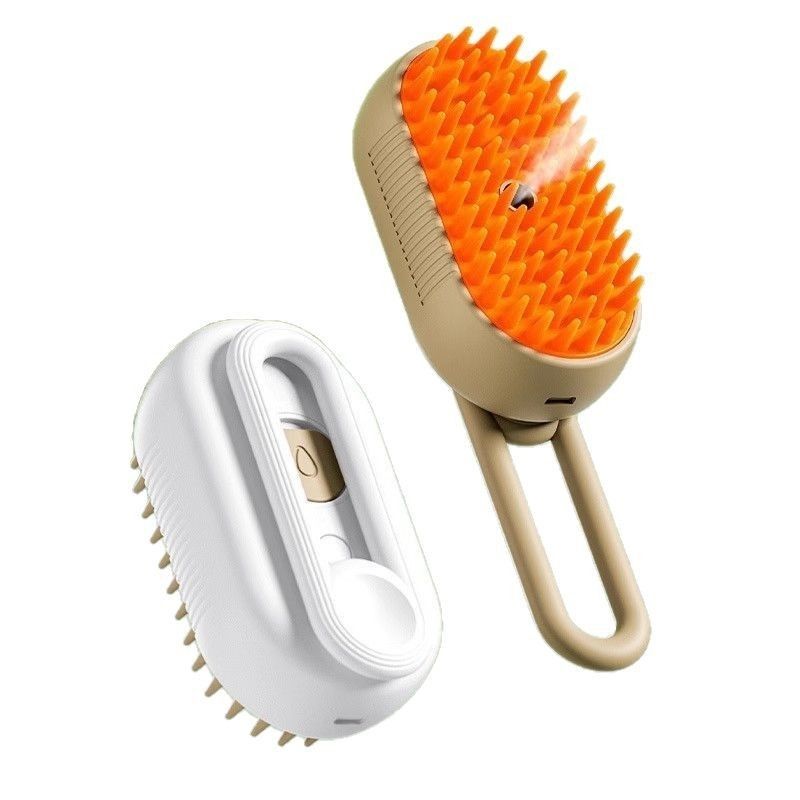 3-in-1 Pet Grooming Steamer Brush – Detangle, Clean & Smooth Your Pet’s Coat THEFURHUB - The Fur Hub