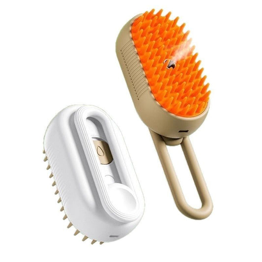 3-in-1 Pet Grooming Steamer Brush – Detangle, Clean & Smooth Your Pet’s Coat THEFURHUB - The Fur Hub
