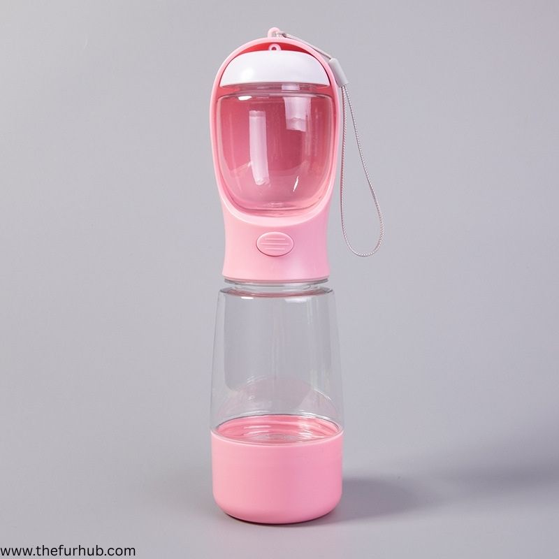 3-in-1 Pet Water Bottle with Bowl & Waste Bag Holder – Portable & Leak-Proof for Dogs & Cats - The Fur Hub